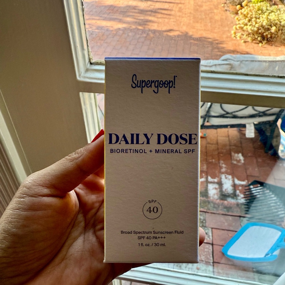 Supergoop! Daily Dose Bioretinol SPF 40 in Vibrant Yellow